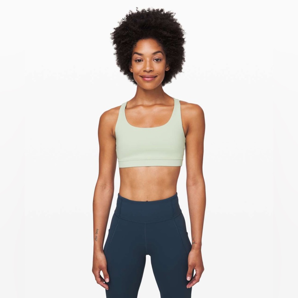Lululemon Energy Bra in Mint sz 6